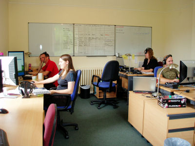 The ground floor MU team The ground floor MU team